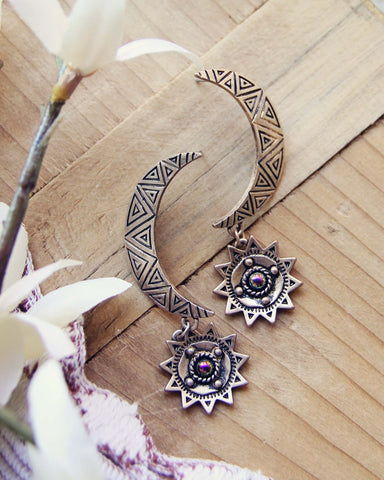 Mercury Star Earrings