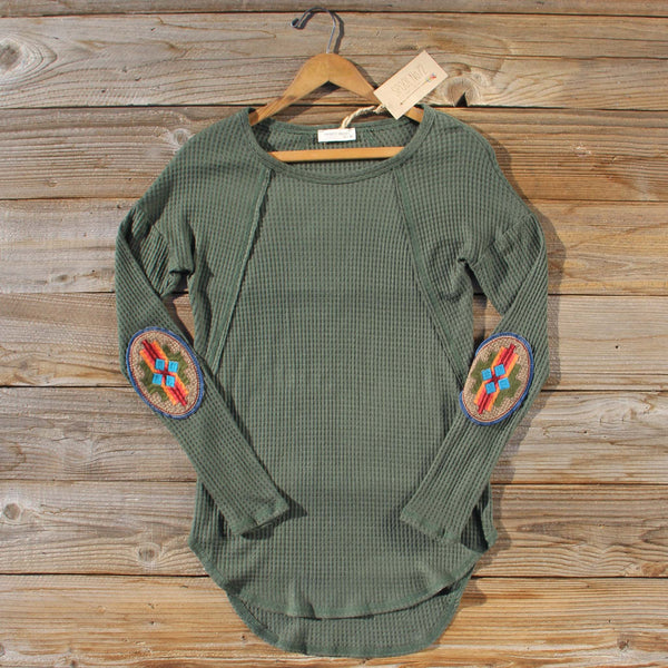 Mesa Moon Cozy Thermal in Pine: Featured Product Image