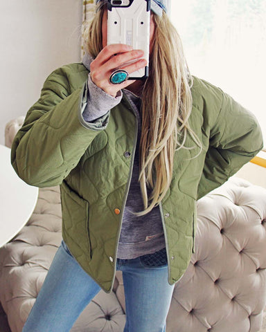 Military Quilt Jacket