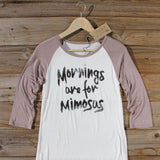 Mimosas in the Morning Tee: Alternate View #2