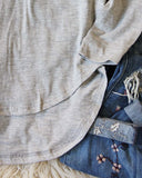 Mineral Wash Henley in Gray: Alternate View #3