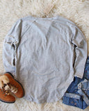 Mineral Wash Henley in Gray: Alternate View #4