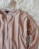 Mineral Wash Henley in Taupe: Alternate View #2