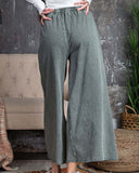 Mineral Wide Leg Pants in Stone: Alternate View #4