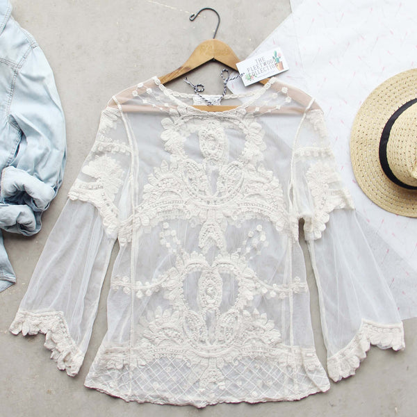 Mirage Lace Top: Featured Product Image