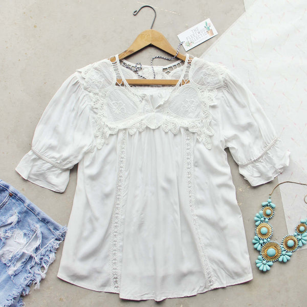 Mojave Lace Top: Featured Product Image