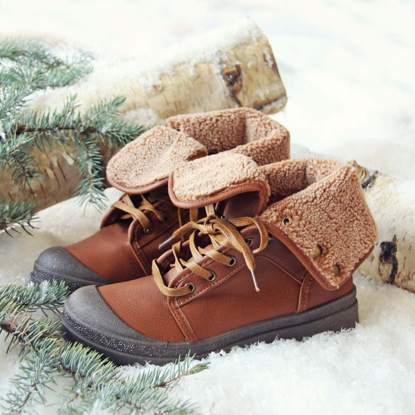 Jack Frost Booties in Cedar: Featured Product Image
