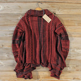 North Frost Knit Sweater in Wine: Alternate View #4