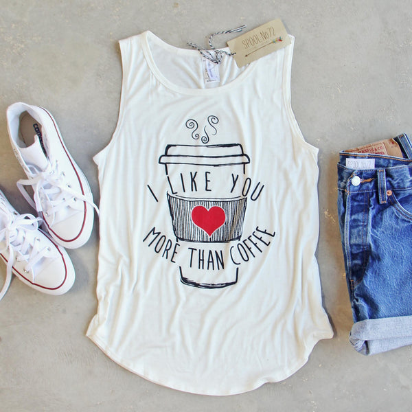 More Than Coffee Tank: Featured Product Image