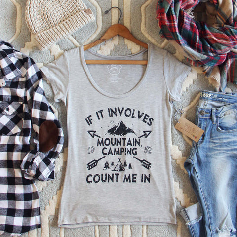Mountain Camping Tee