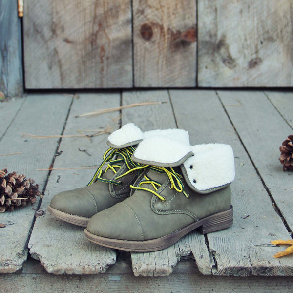 Mt. Rainier Boots in Khaki: Featured Product Image