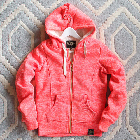 Mt. Stewart Hoodie in Pink