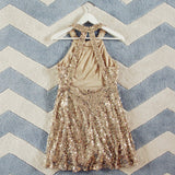Mystic Gold Party Dress: Alternate View #4