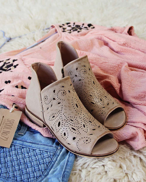 Nash Lace Booties: Featured Product Image