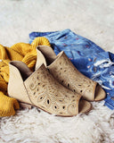 Nash Lace Booties in Camel: Alternate View #4