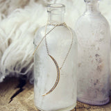 New Moon Necklace: Alternate View #1