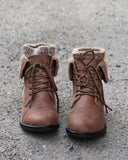 The Nor'Easter Boots in Tan: Alternate View #2