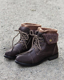 The Nor'Easter Boots in Brown: Alternate View #1