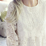 Nordic Lace Blouse: Alternate View #2