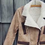 North Cascades Shearling Coat: Alternate View #1