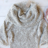 The Nubby Knit Sweater Dress in Taupe: Alternate View #2