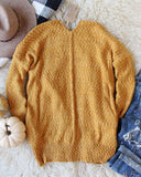 Nubby + Mustard Sweater: Alternate View #5