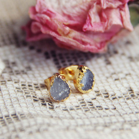 Orchid Shard Earrings