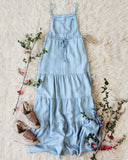 Overall Maxi Dress: Alternate View #1