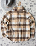Overland Plaid Pullover in Sand: Alternate View #4