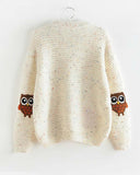 Cozy Owl Sweater: Alternate View #2