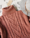 Paige Sweet Sweater in Maple: Alternate View #2