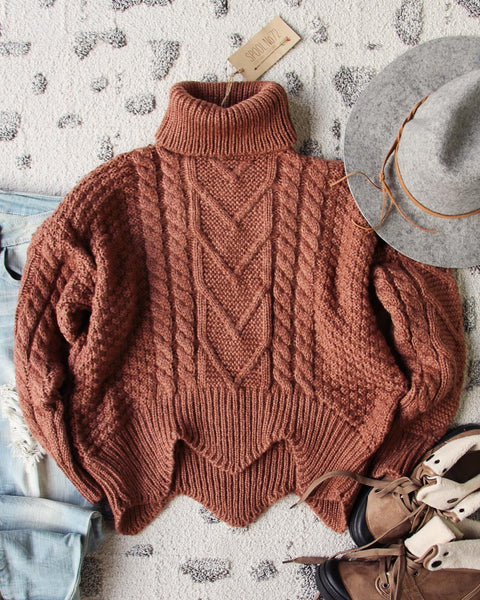 Paige Sweet Sweater in Maple: Featured Product Image