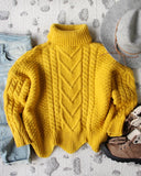 Paige Sweet Sweater in Mustard: Alternate View #3