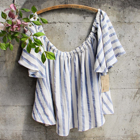 Palm & Sun Top in Sky