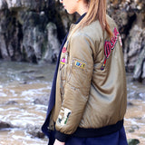 The Patches Bomber Jacket (wholesale): Alternate View #2
