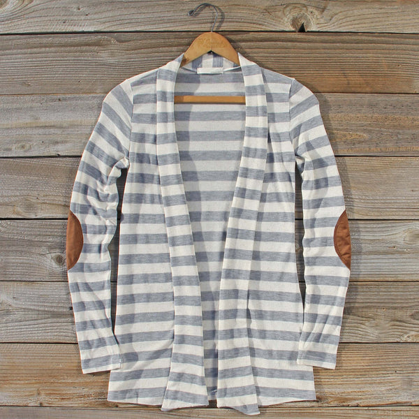 Patches & Stripes Cardigan: Featured Product Image