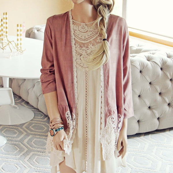 Peacemaker Lace Duster: Featured Product Image