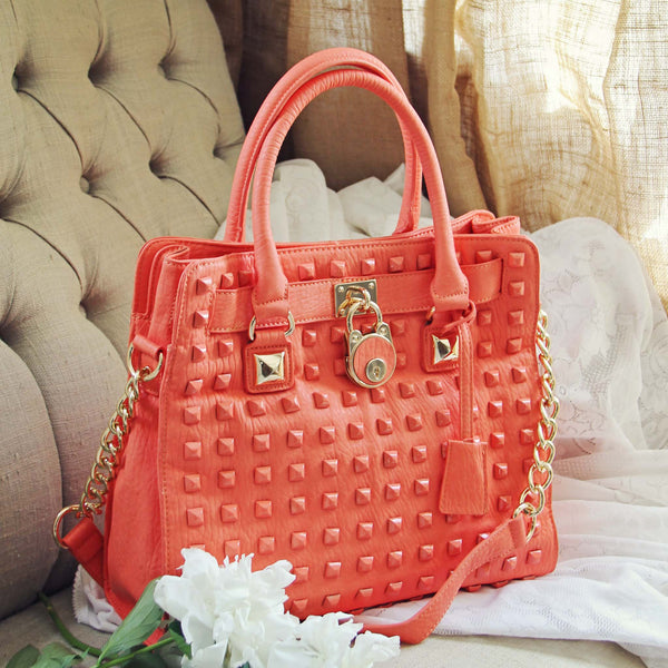 Peaches & Studs Tote: Featured Product Image