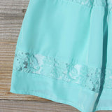 Persian Lace Dress in Turquoise: Alternate View #3