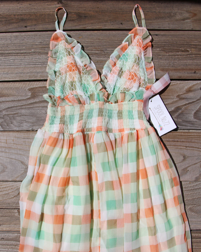 Picnic Ruffle Maxi Dress, Summer Maxi Dresses from Spool 72. | Spool No.72 Picnic Ruffle Maxi Dress, Summer Maxi Dresses from Spool 72. | Spool No.72