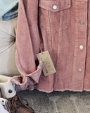 Pink + Corduroy Coat: Alternate View #4