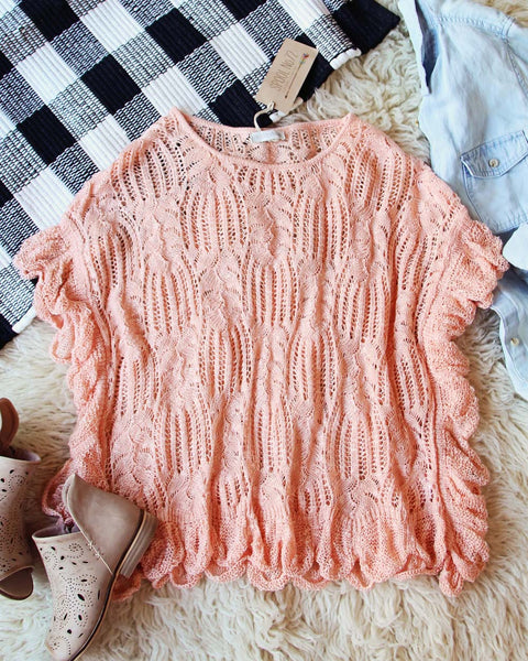 Pink Sage Knit Top: Featured Product Image
