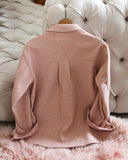 Pink Sage Shirt Jacket: Alternate View #6