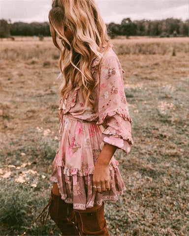 Pink Yarrow Dress