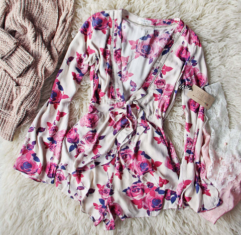 Pisces Rose Romper