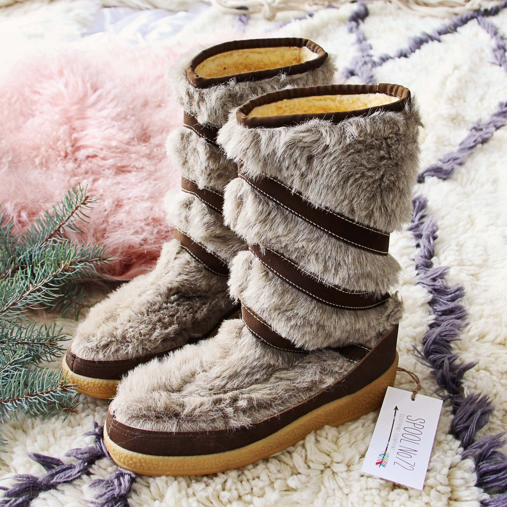 Polar Vintage Snow Boots, Cozy Vintage Snow Boots from Spool 72.
