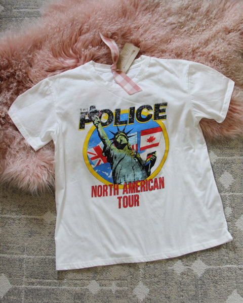 The Police Concert Tee: Featured Product Image