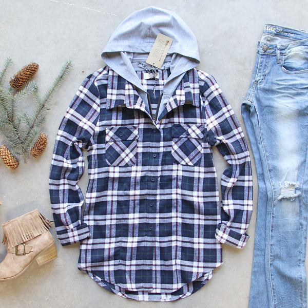 The Portland Plaid Hoodie: Featured Product Image