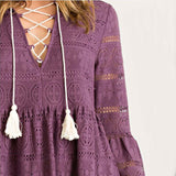 Purple Moon Dress: Alternate View #3