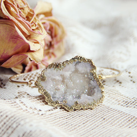 Quartz Bark Bracelet